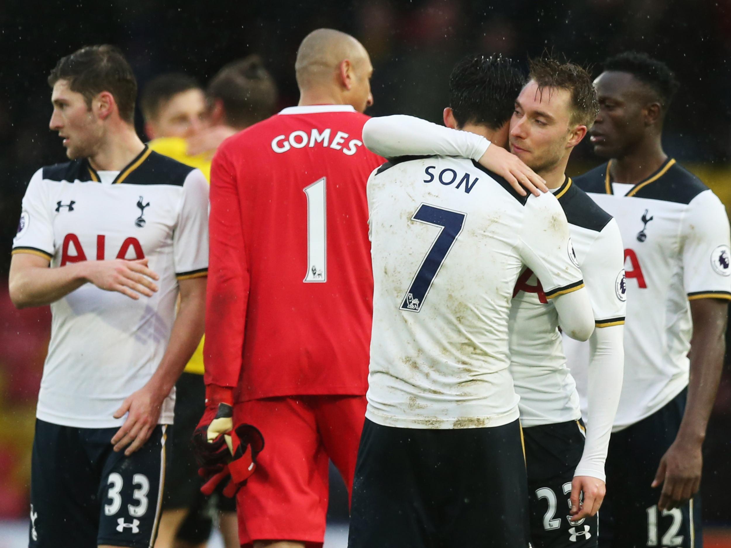 Eriksen says there is a growing belief Spurs can win a trophy