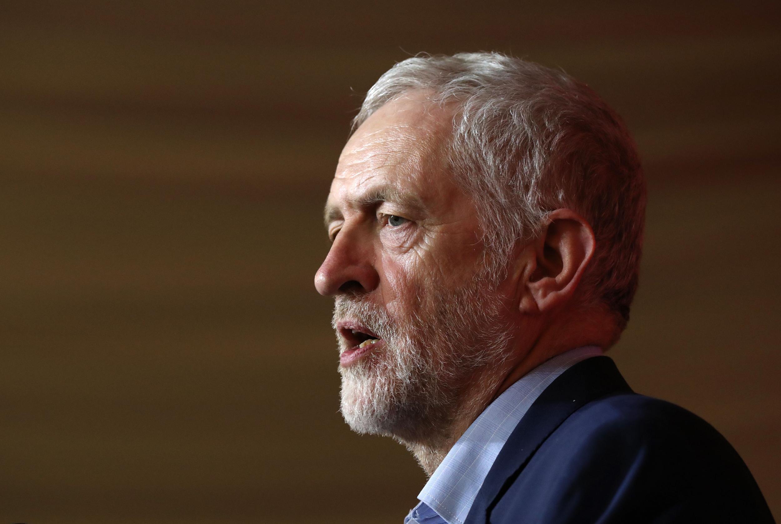 Jeremy Corbyn launches the Labour party's local election campaign with a pledge on low wages 
