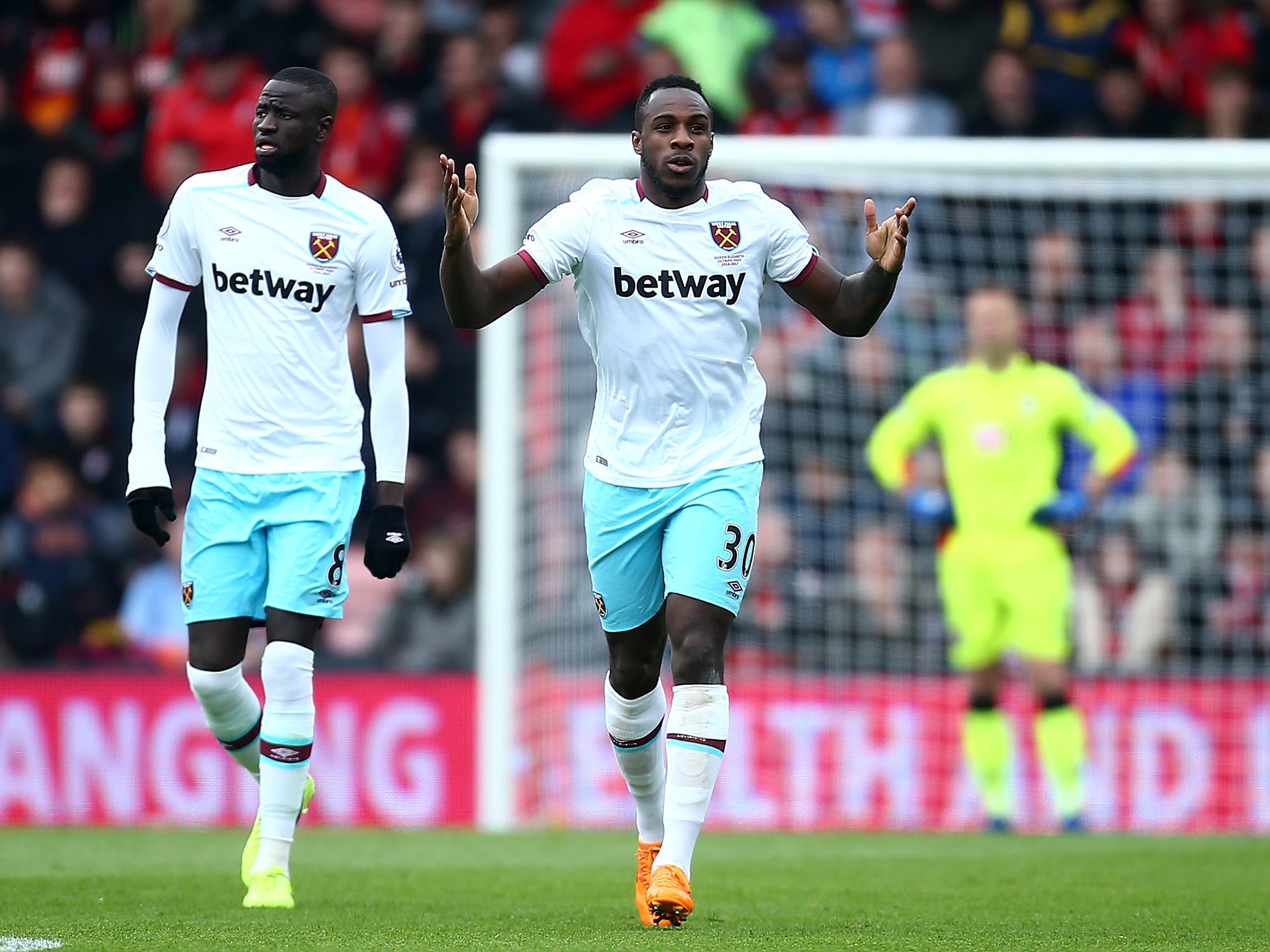 Michail Antonio punished the hosts for missing the early penalty