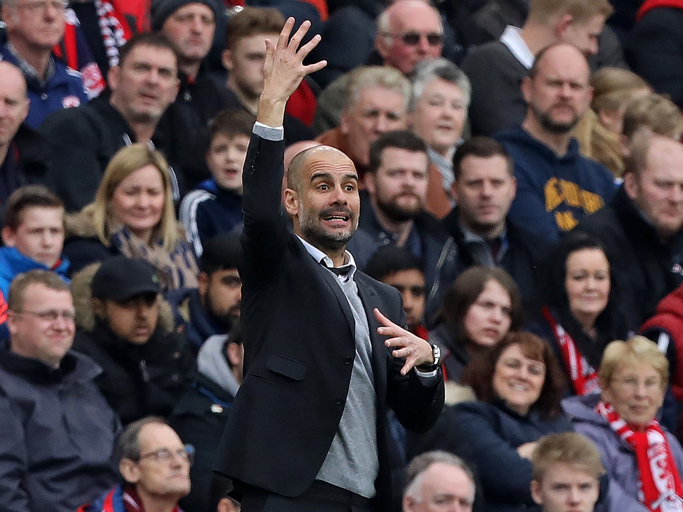 Guardiola has promised City fans he does not discriminate between competitions