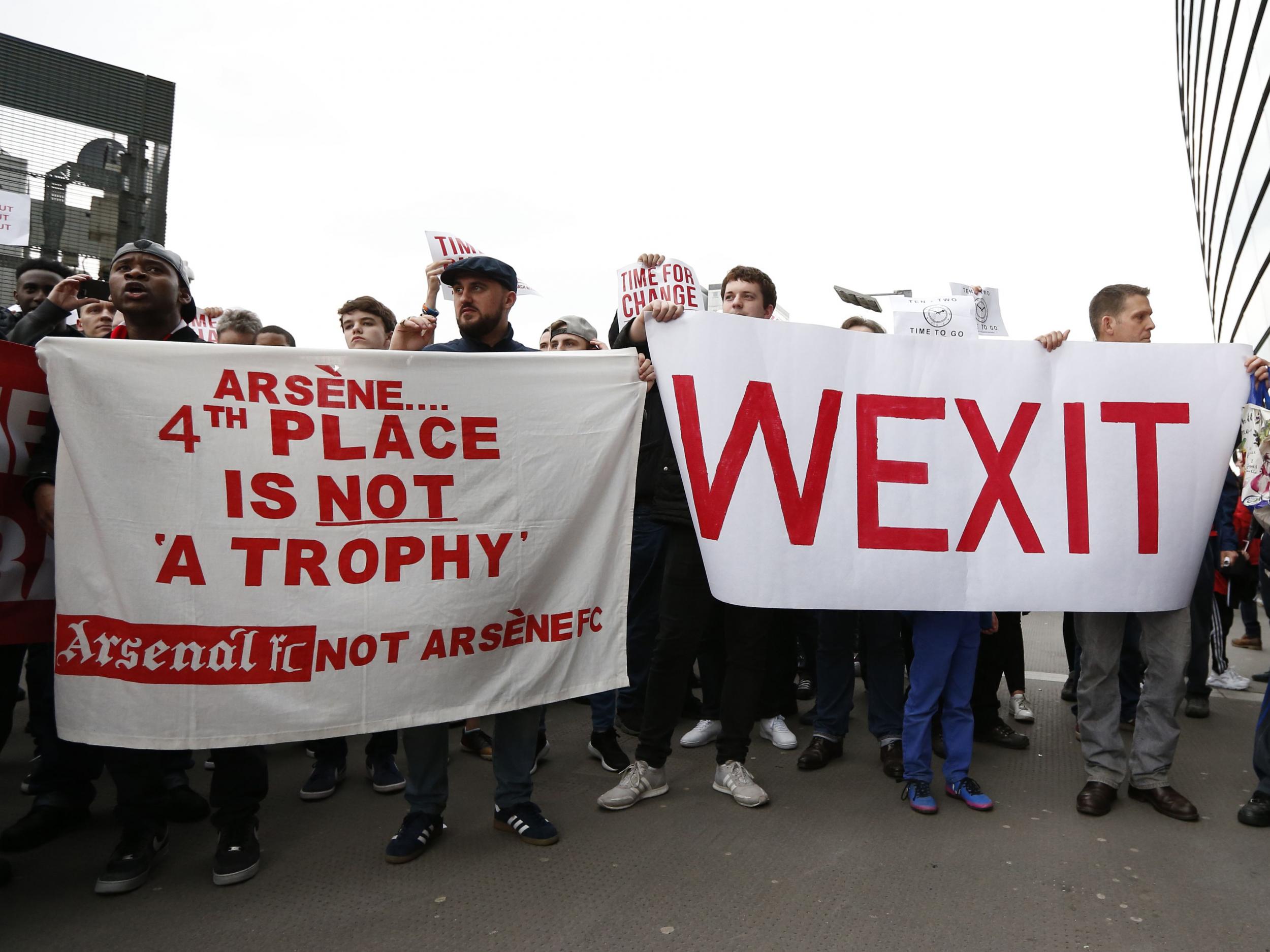 Another planned protest against Arsene Wenger has been cancelled