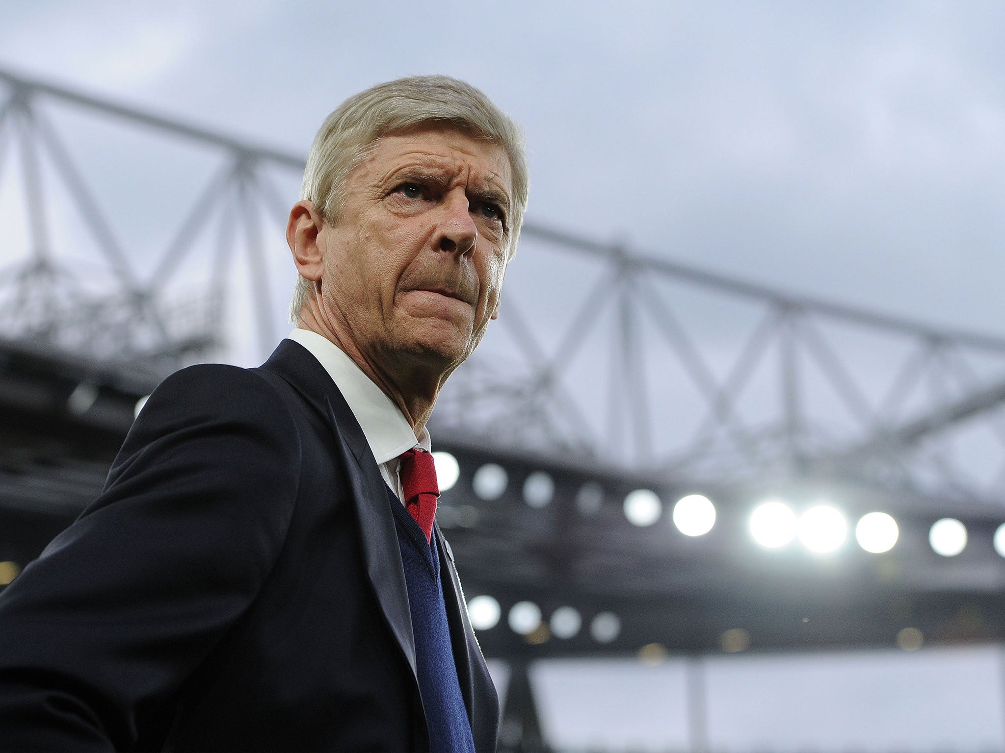 Wenger admitted that confidence drops when results don't go the right way
