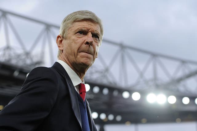 Wenger admitted that confidence drops when results don't go the right way