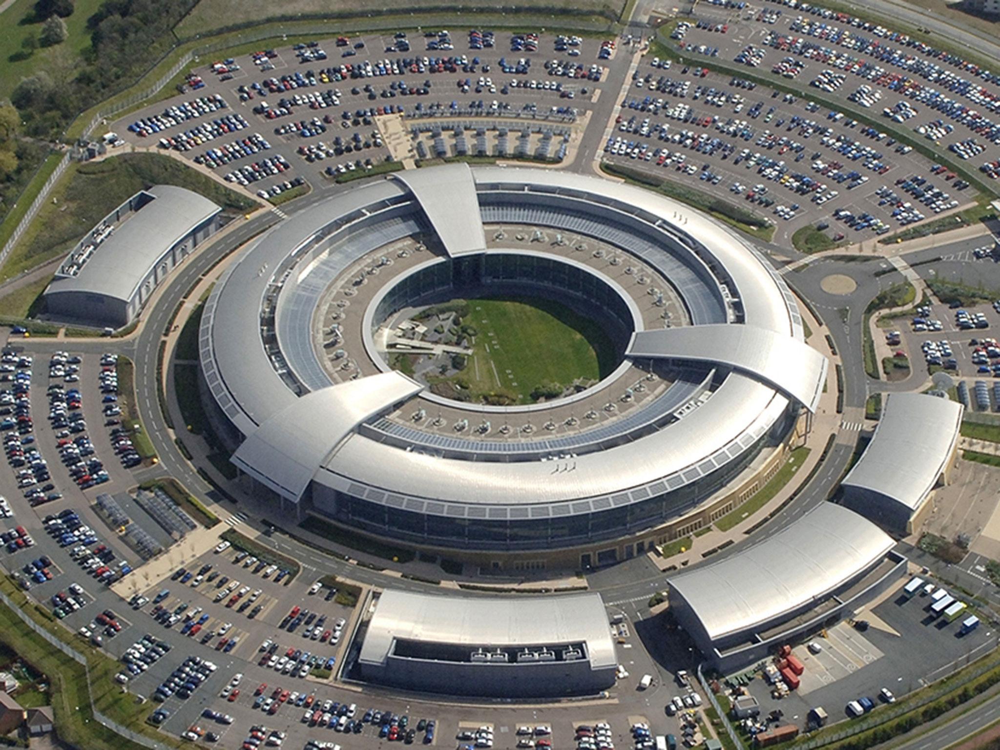 The GCHQ headquarters in Cheltenham, nicknamed ‘The Doughnut’