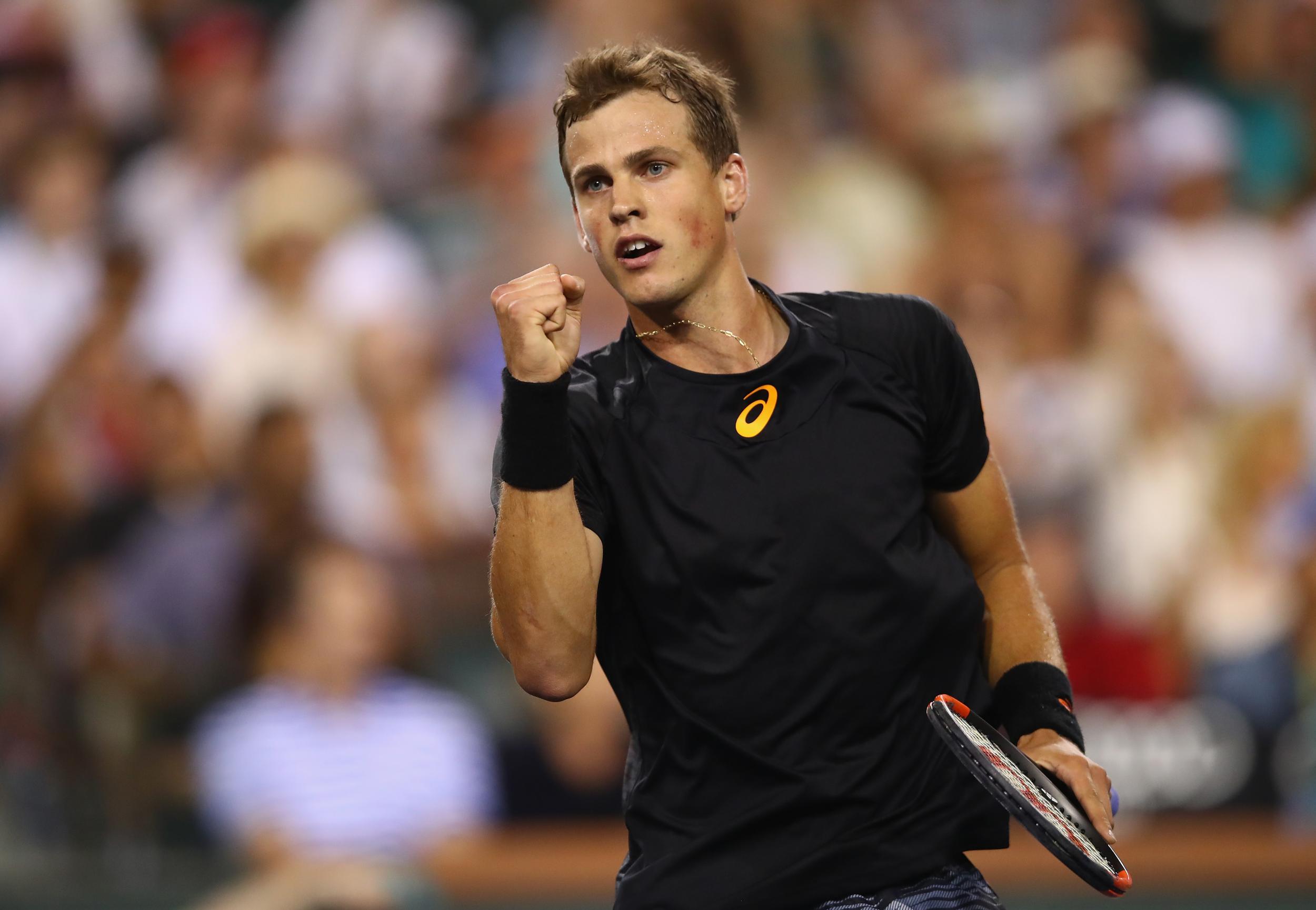 It was Pospisil's first win over Murray in five attempts