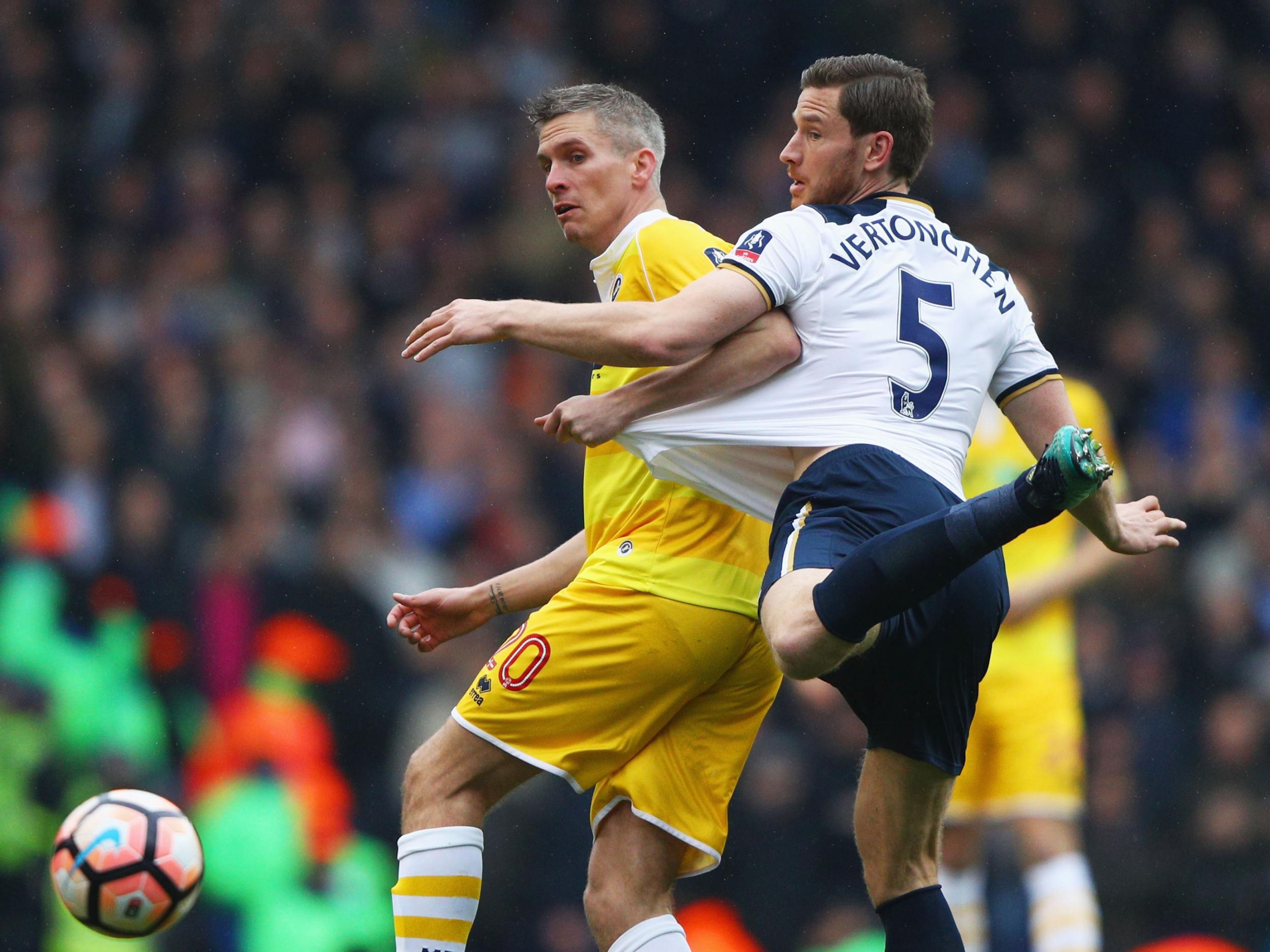 Defended bravely and began moves from the back. Read the game well.