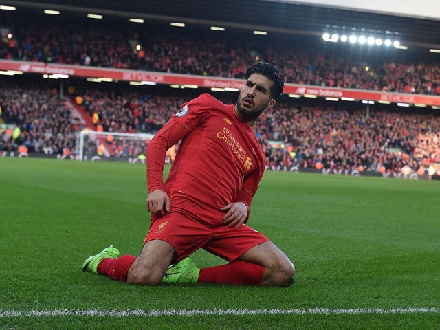 Emre Can secured a 2-1 victory for Liverpool over Burnley with a low long-range effort