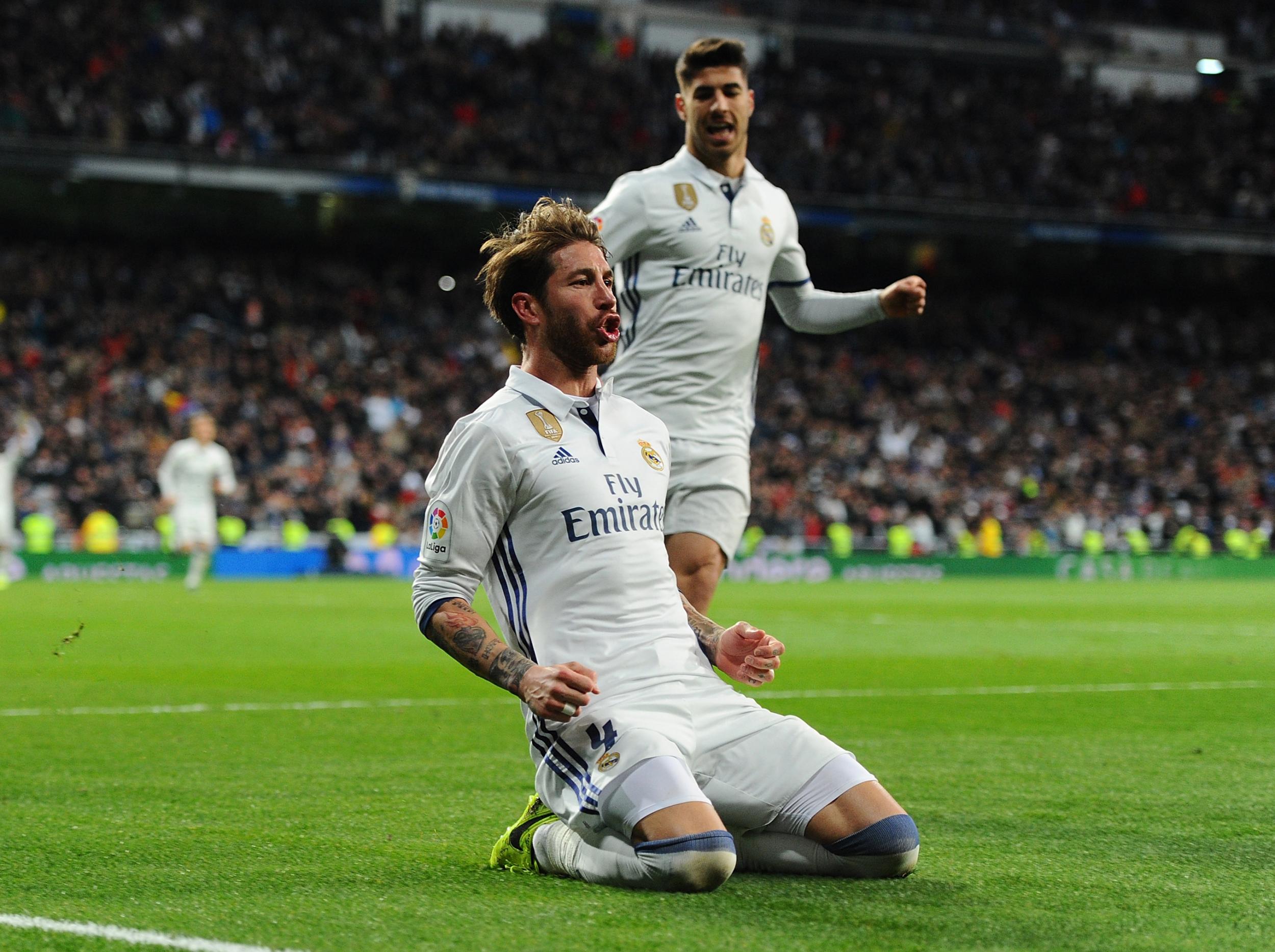 Ramos scored another important goal for his club