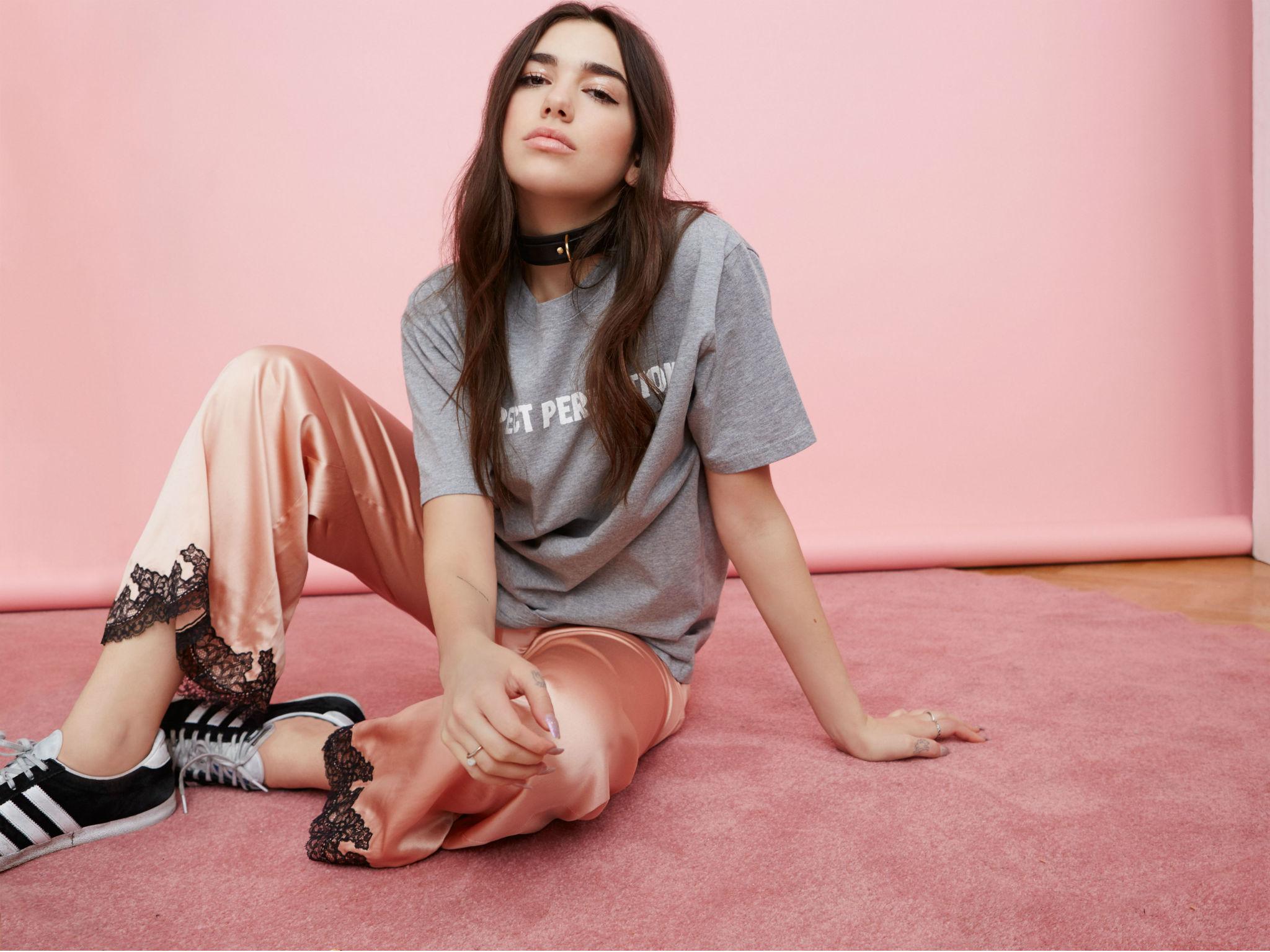 Newcomer Dua Lipa has stormed the charts recently with songs including 'Be The One'