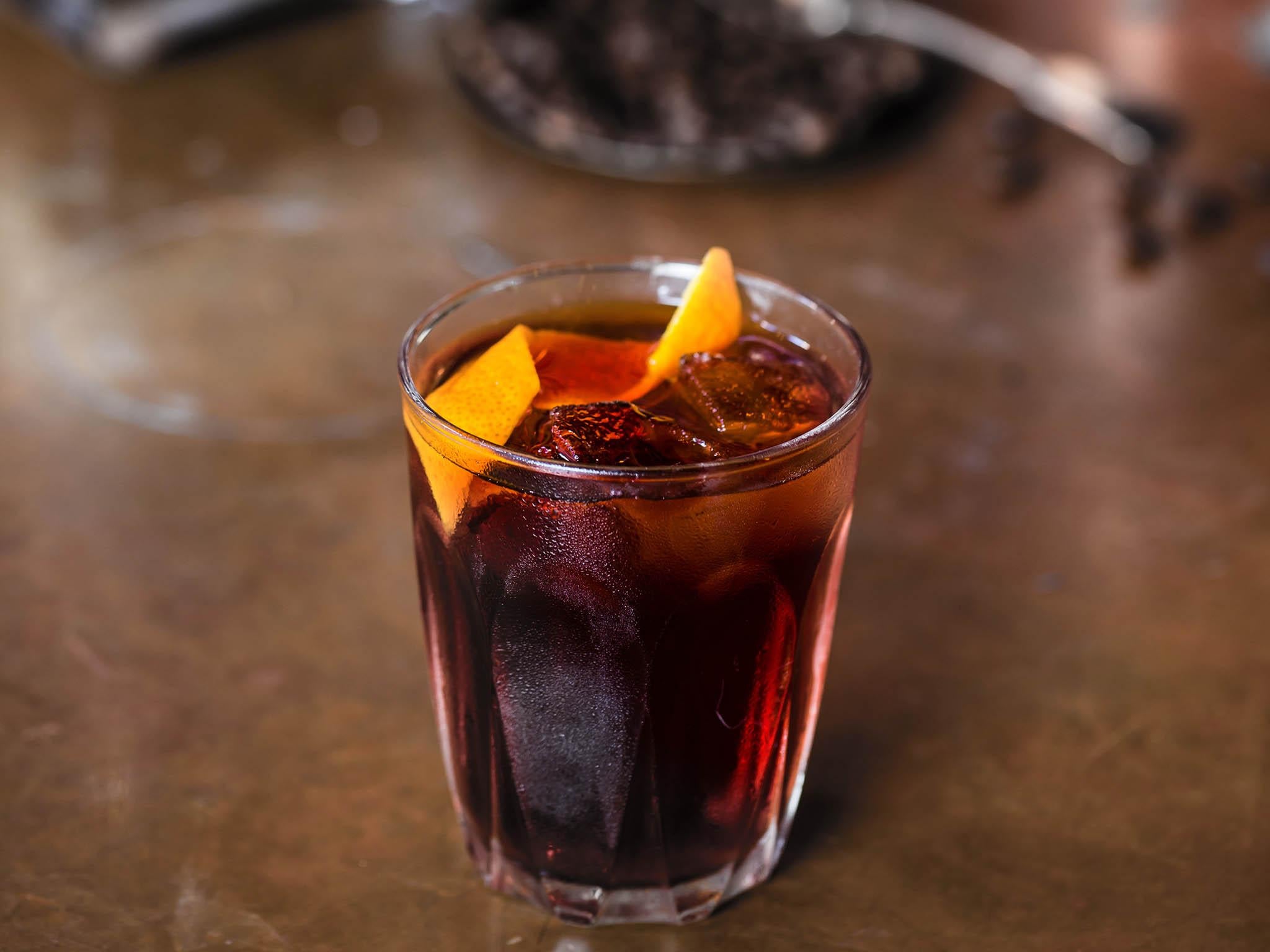 Mr Black coffee negroni