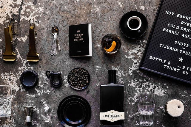 Characterful: Mr Black’s taste lives up to its stylish branding