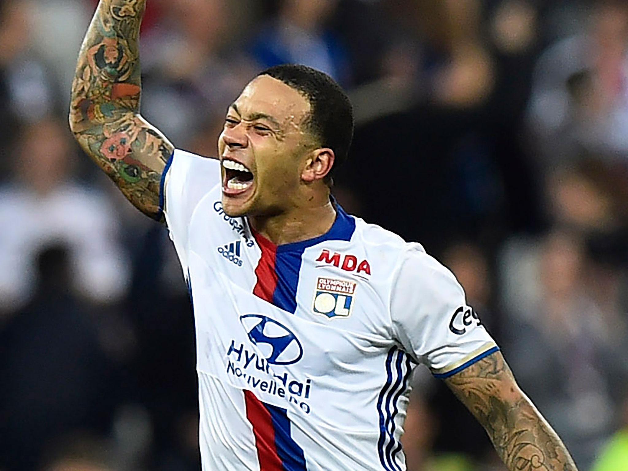 Memphis Depay scored a wondergoal against Toulouseat the weekend