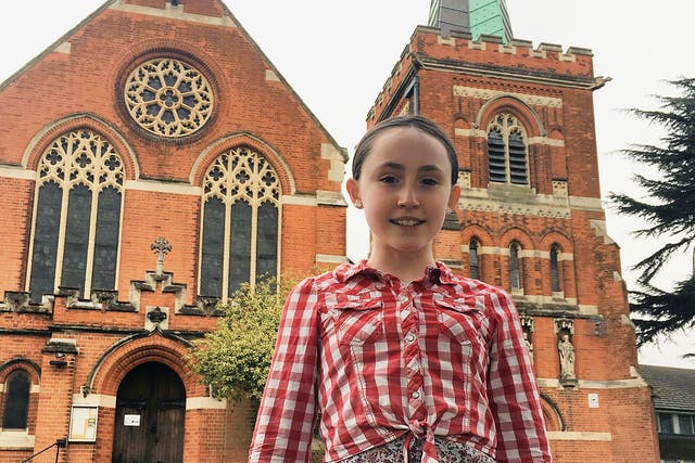 Una embraced the Church of England after attending a religious primary school