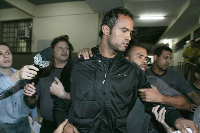 Bruno was taken into custody by the Brazilian authorities in July 2010