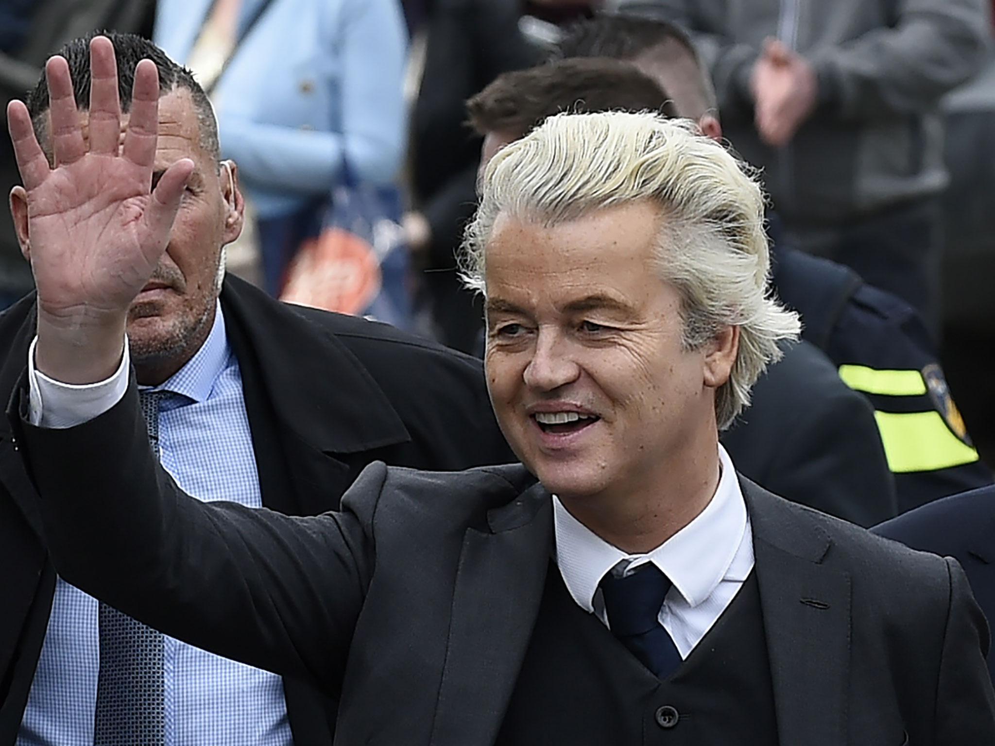 Far right politician Geert Wilders has been running neck and neck with the Netherlands’s Prime Minister