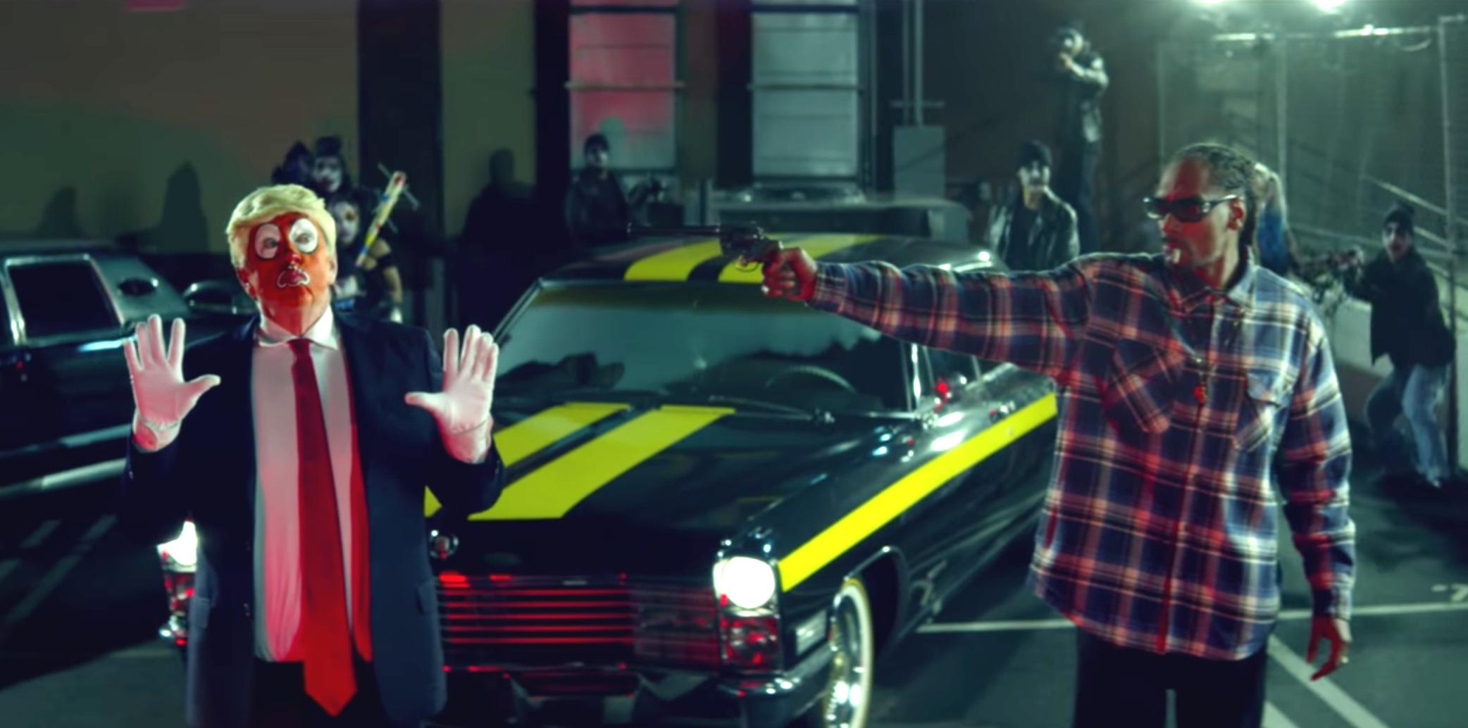 Snoop Dogg pulls gun on Donald Trump in 'Lavender' music video - The Independent