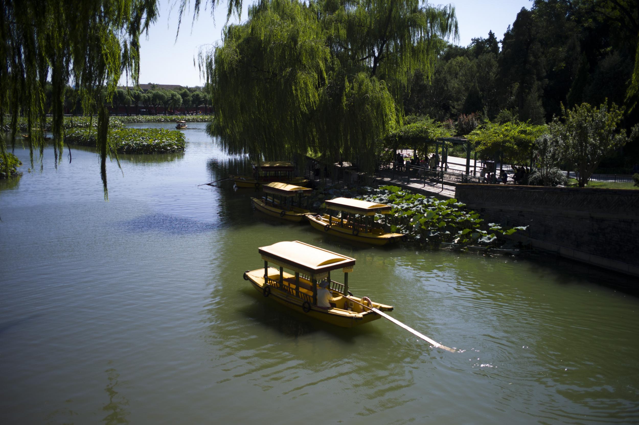 The imperial gardens of Beihai are good for a walk