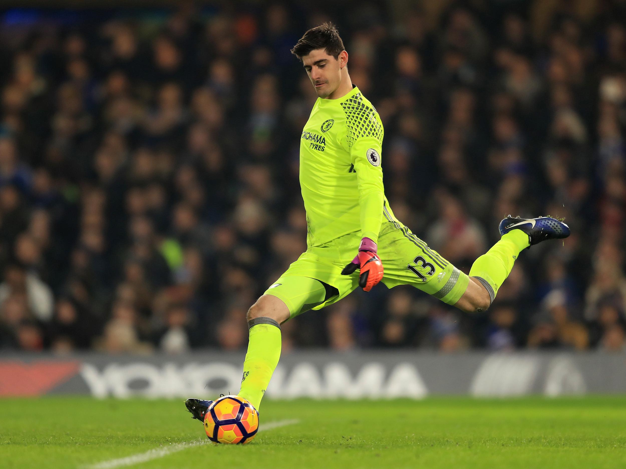 Courtois's poor kick handed City an equaliser