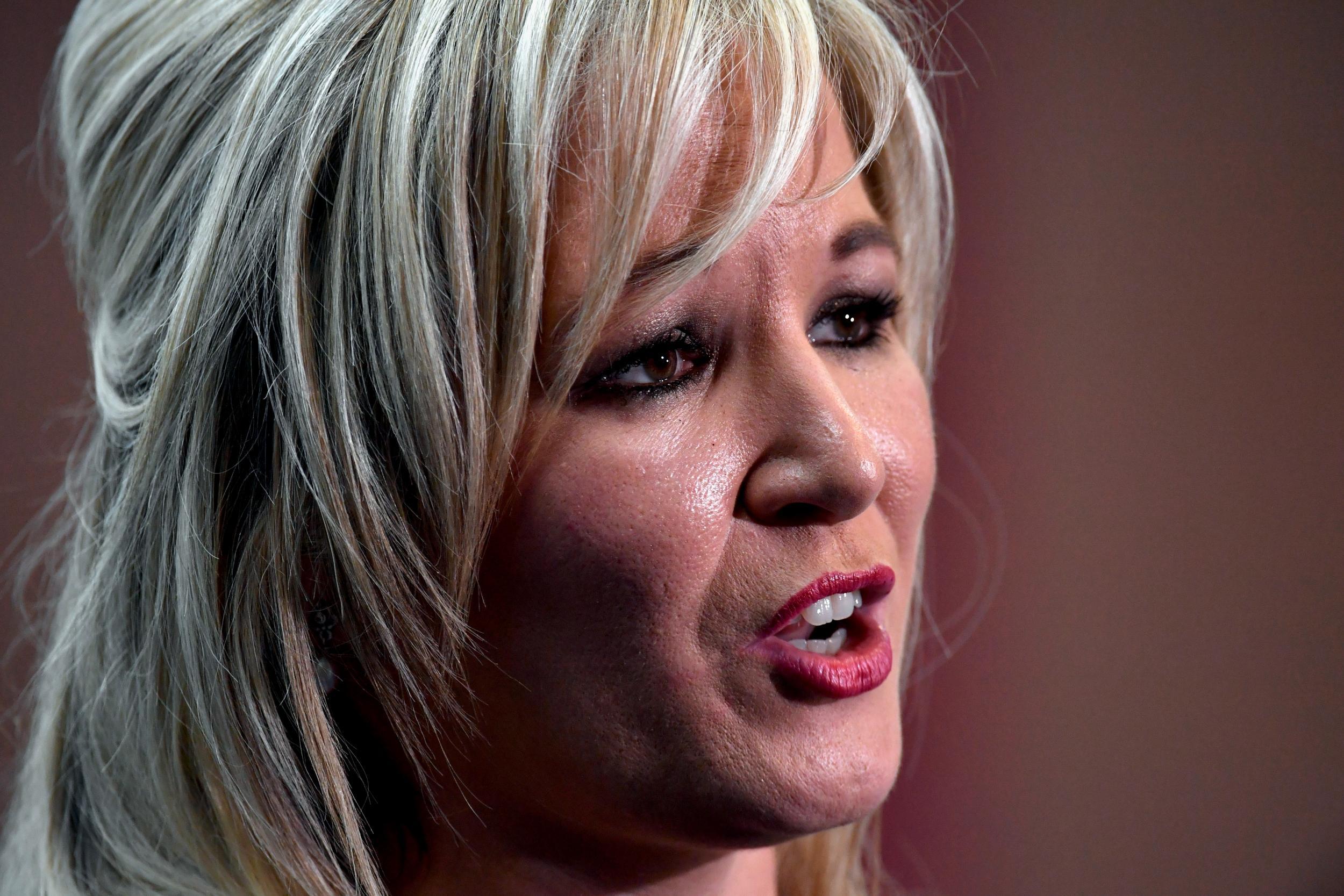 Michelle O'Neill, leader of Sinn Fein in Northern Ireland
