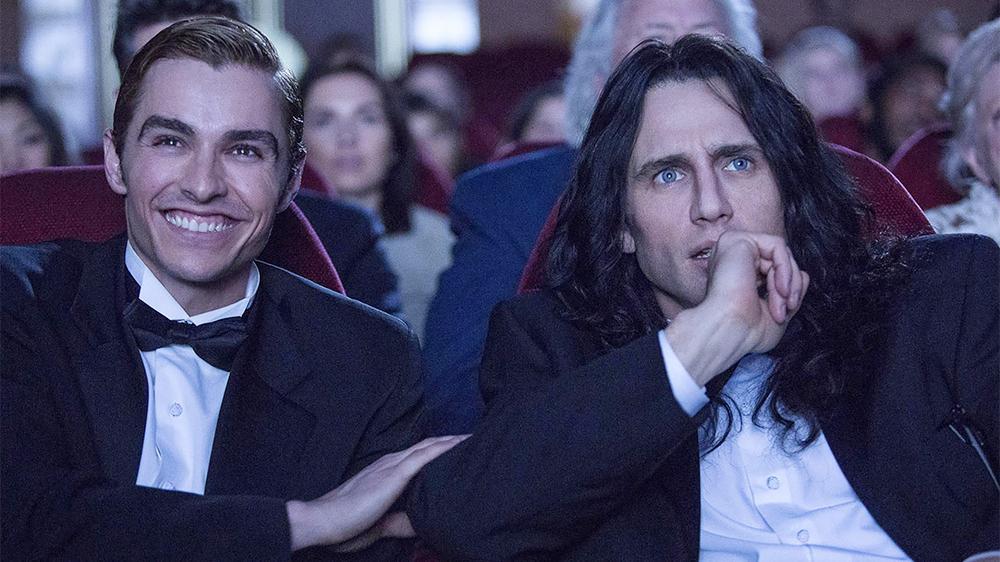 Dave Franco as Greg Sestero and James Franco as Tommy Wiseau in 'The Disaster Artist'