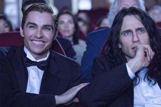 Dave Franco as Greg Sestero and James Franco as Tommy Wiseau  in 'The Disaster Artist'
