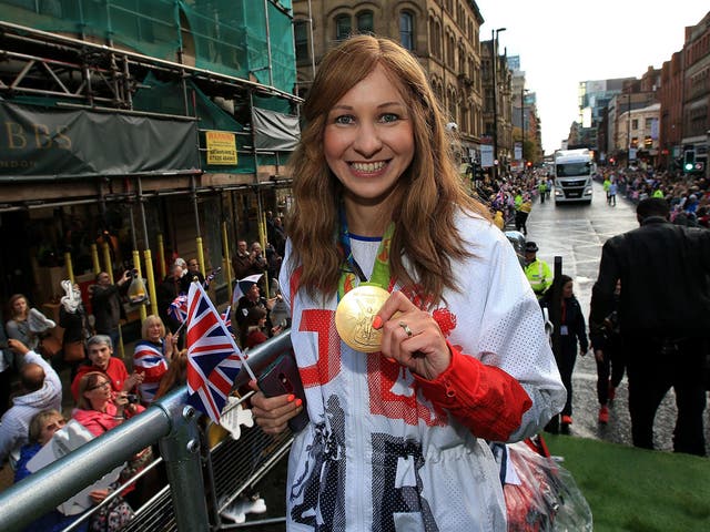 Joanna Rowsell-Shand won a second Olympic gold in Rio