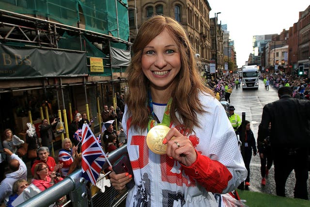 Joanna Rowsell-Shand won a second Olympic gold in Rio