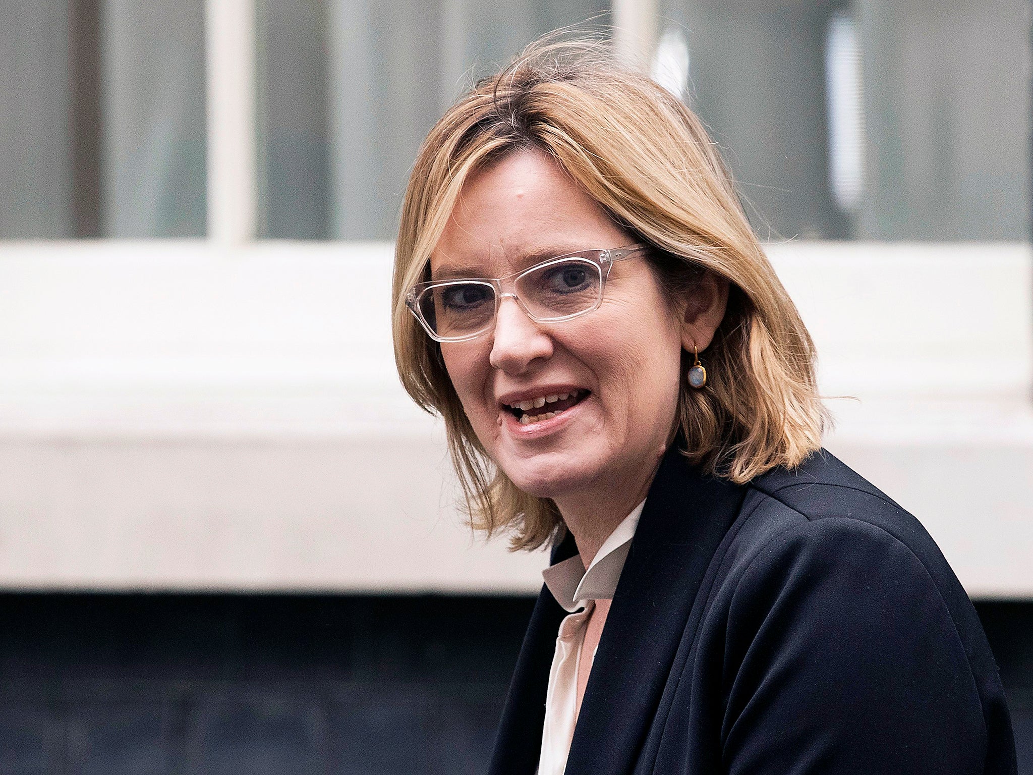 Amber Rudd hinted the net migration target would be dropped
