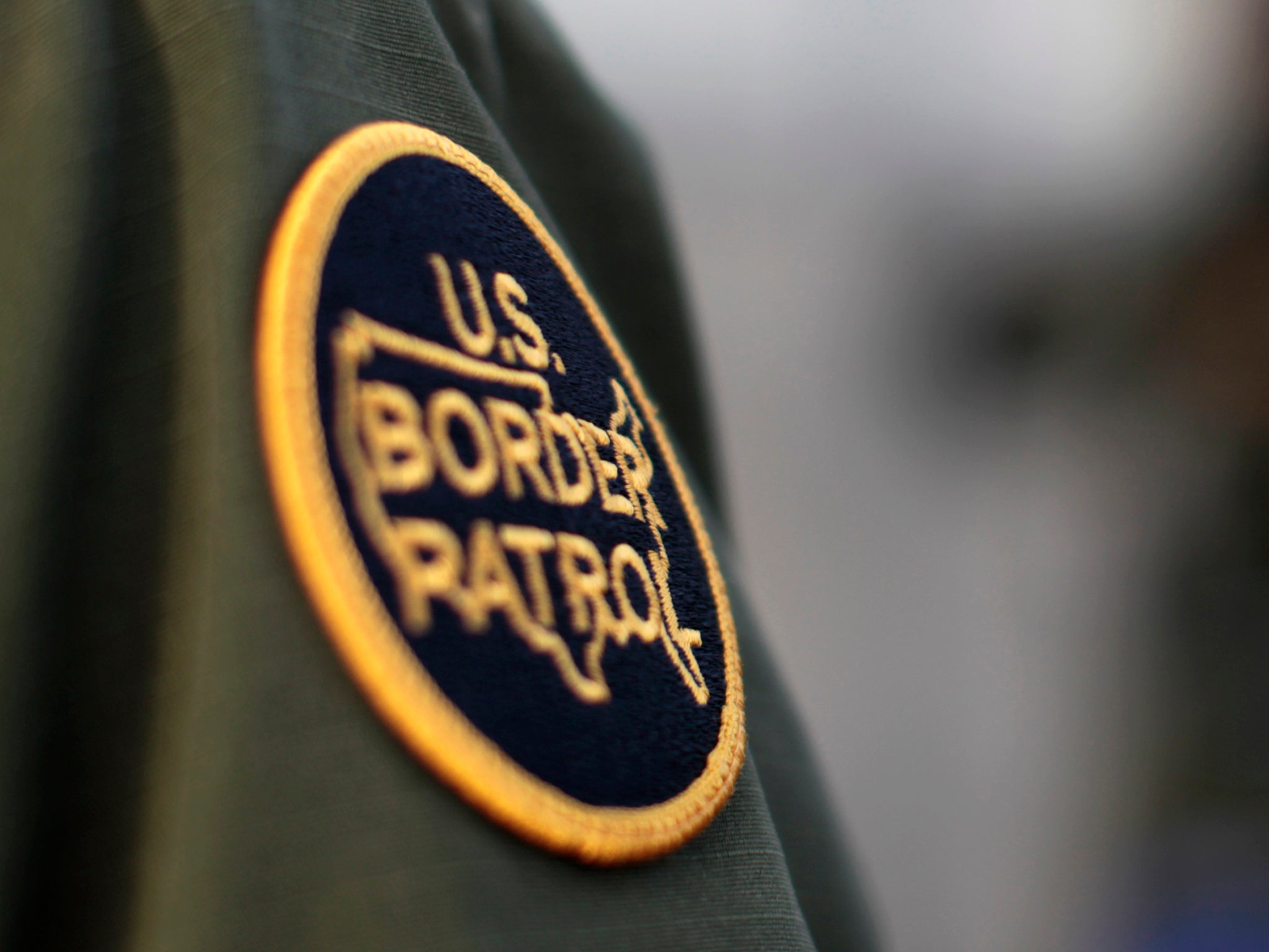 A US Customs and Border Protection agent