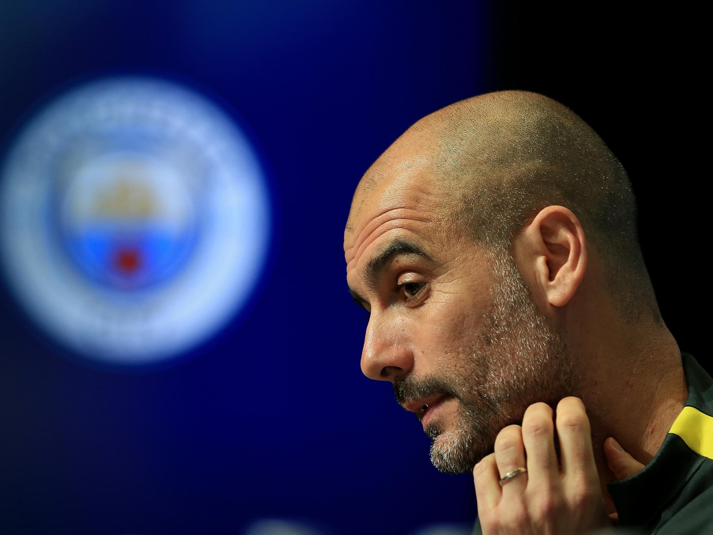 Guardiola is still looking to impose his fundamental principles