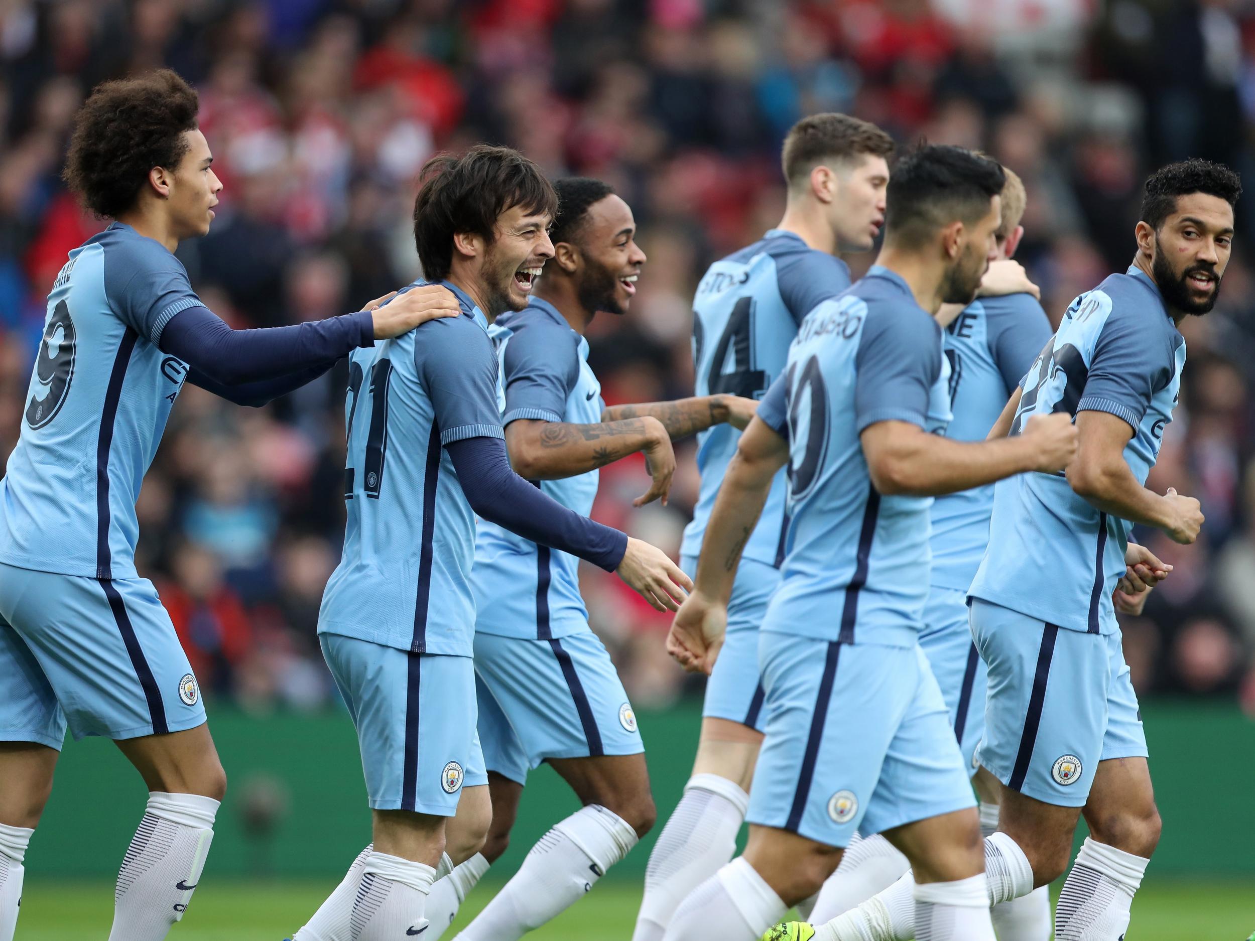 Silva scored a very Barca-esque goal against Middlesbrough