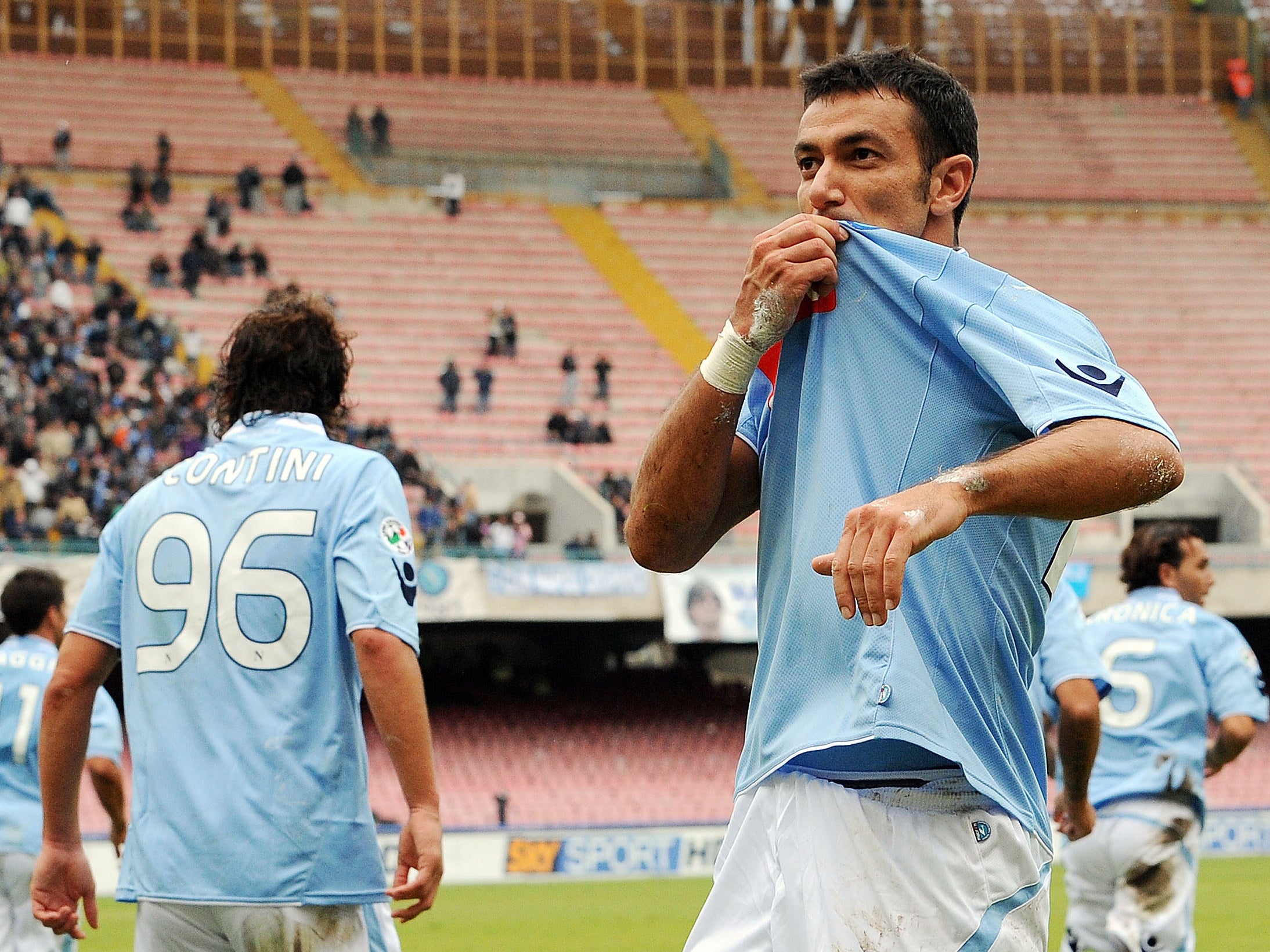 Quagliarella grew up on the outskirts of Naples and dreamed of playing for the Partinopei