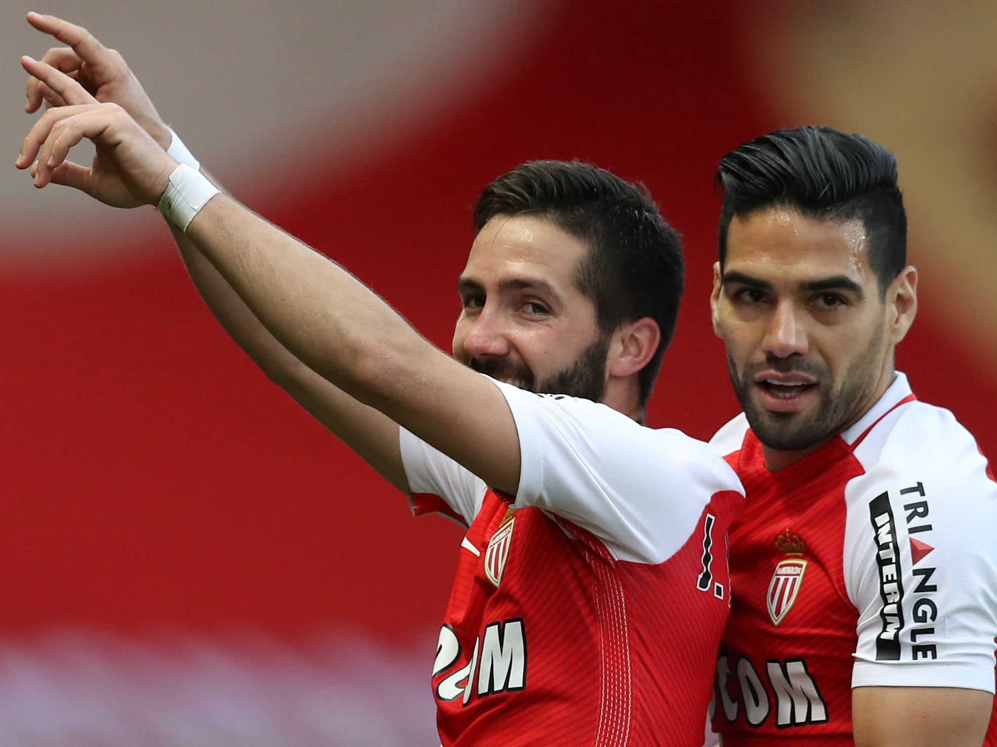 Falcao and Moutinho both arrived in the 2013 transfer window