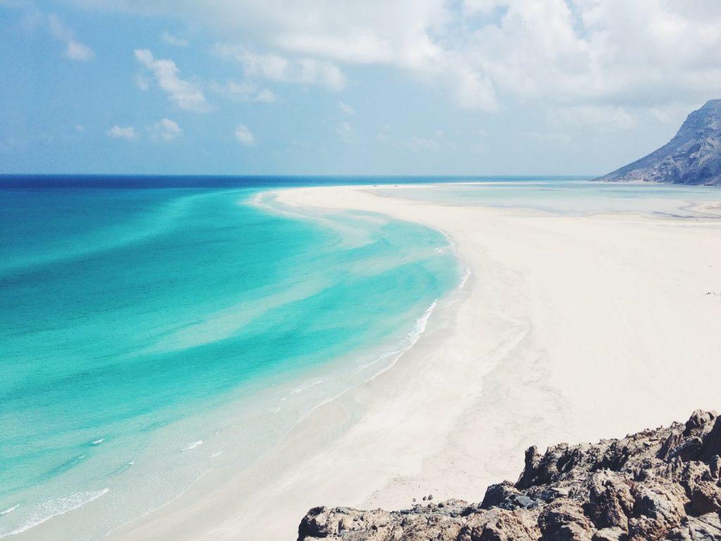 Kalasia Beach, Western Socotra – worth Johnny's nine-month attempt to get there.