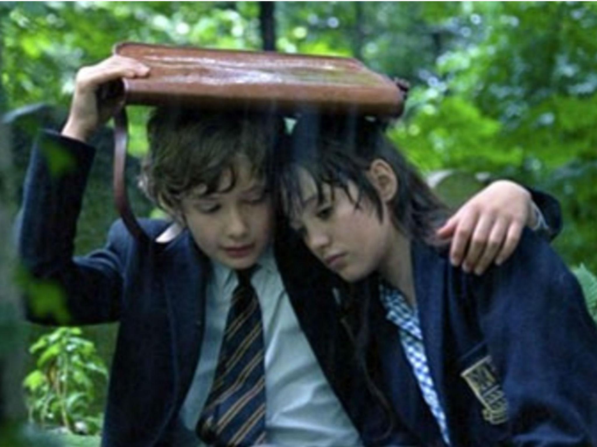Mark Lester as Daniel Latimer and Tracy Hyde as Melody Perkins in 'Melody'