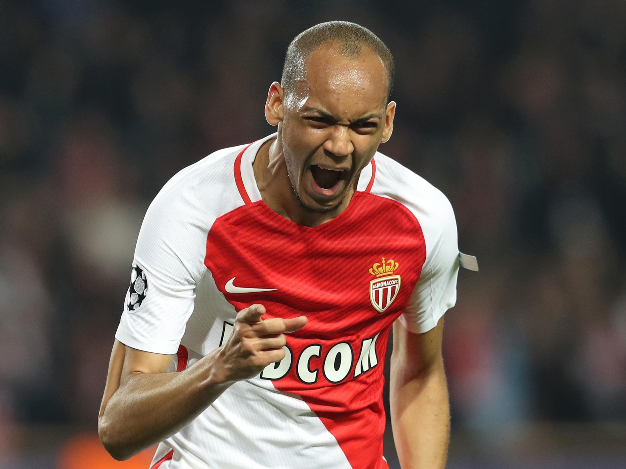 Fabinho helped guide Monaco to the Ligue 1 title last season