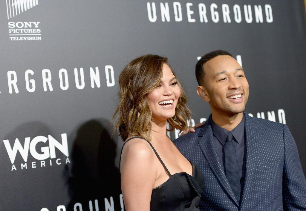 John Legend has praised his wife Chrissy Teigan after she spoke out about postnatal depression