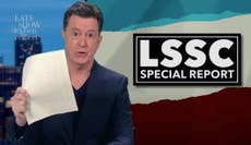 Stephen Colbert tears into Rachel Maddow's Trump tax return revelation