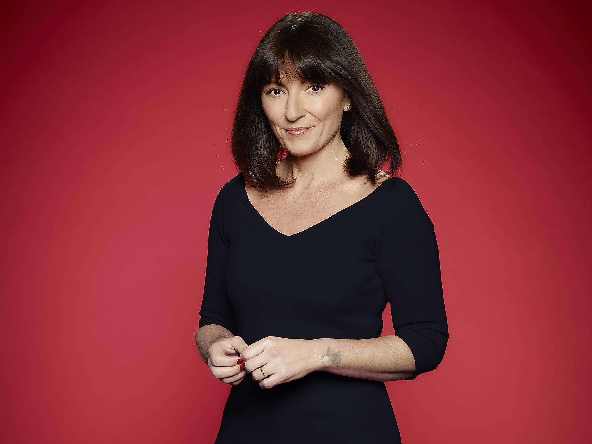The Nightly Show on ITV - Host Davina McCall