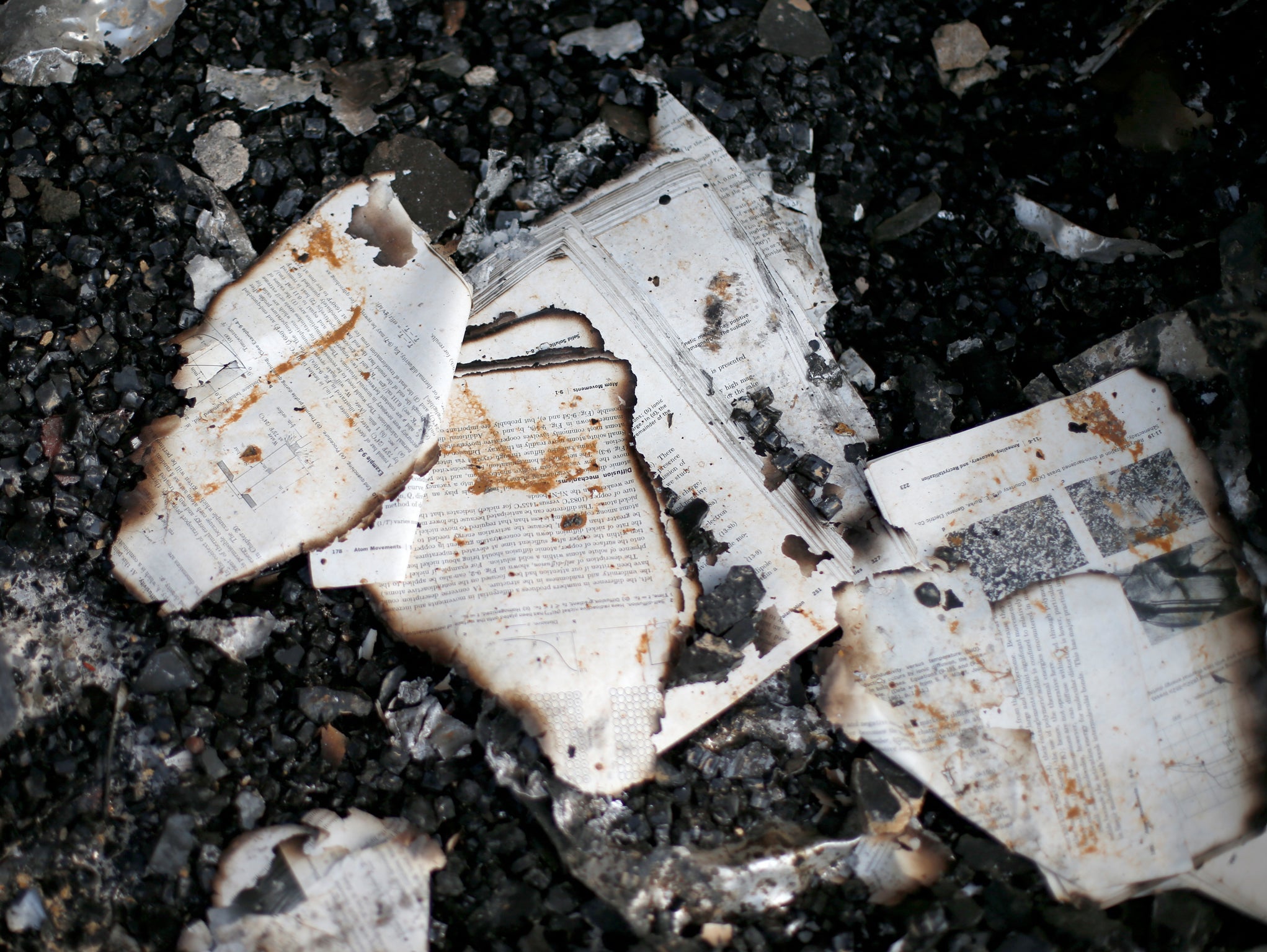 Unesco decried the destruction of Mosul’s central library as one of the gravest such acts in human history ( Reuters)