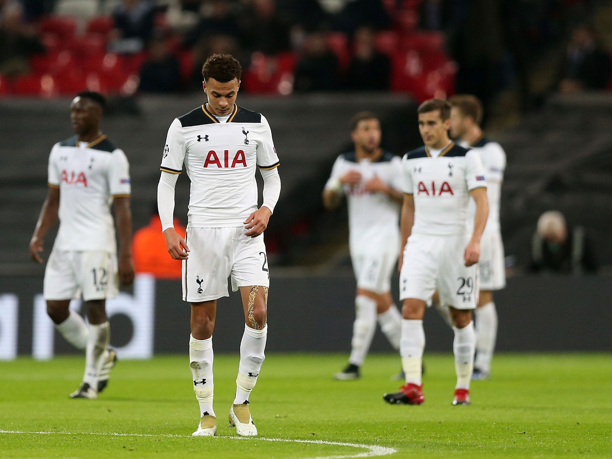 Tottenham struggled in this year's tournament