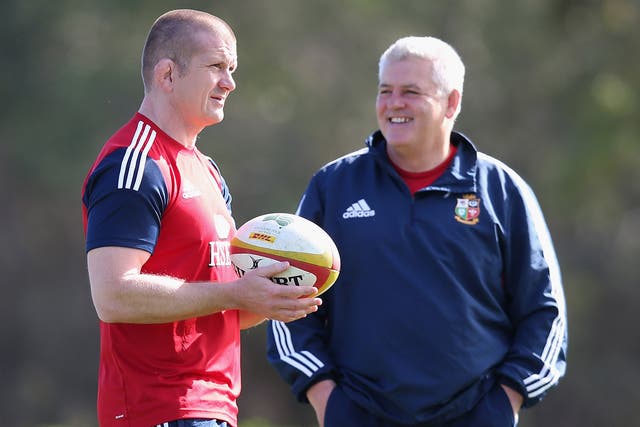 Rowntree was one of Gatland's three assistants on the 2013 tour