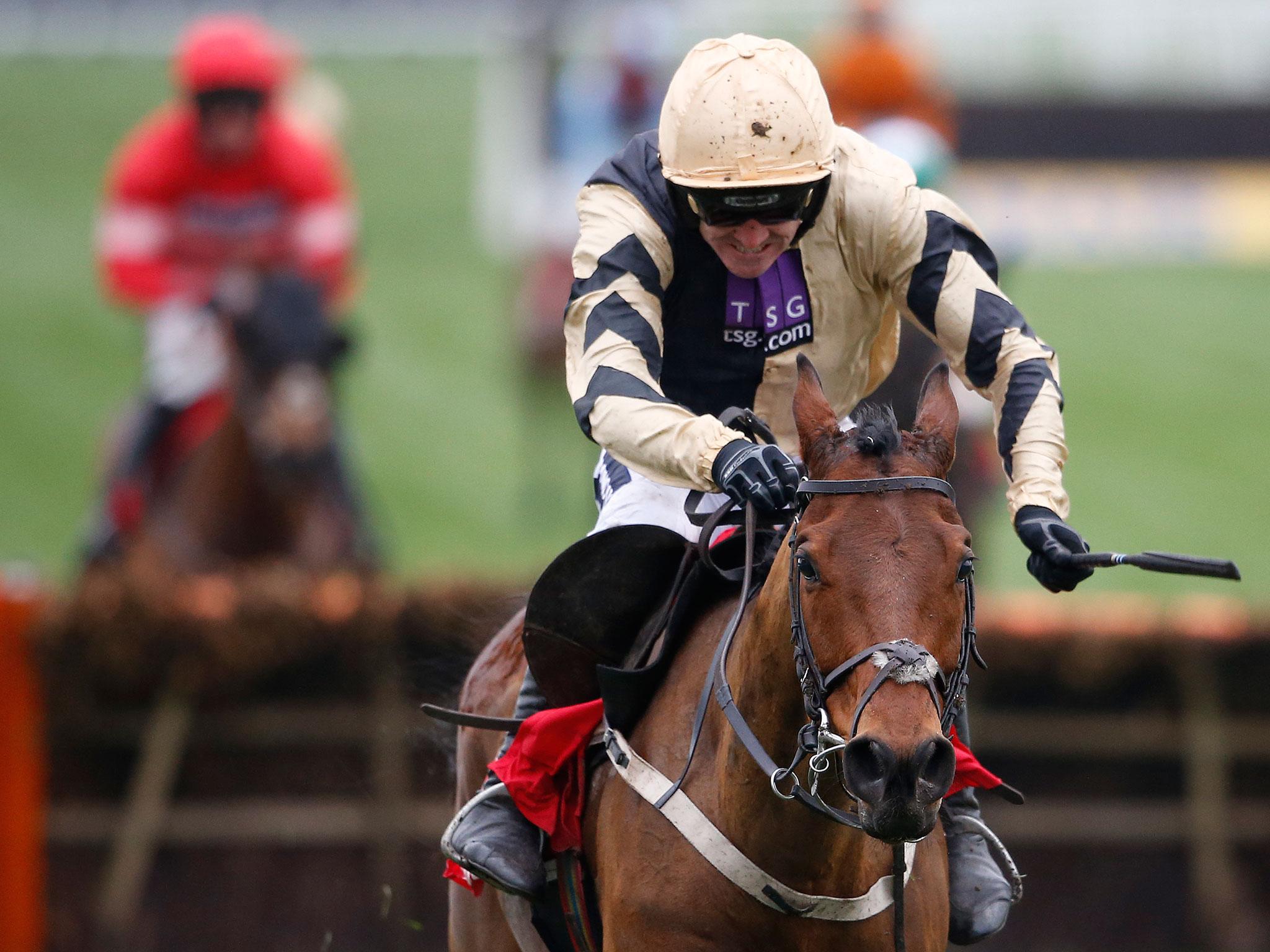 Ruby Walsh rode Nichols Canyon to victory in the Stayers' Hurdle