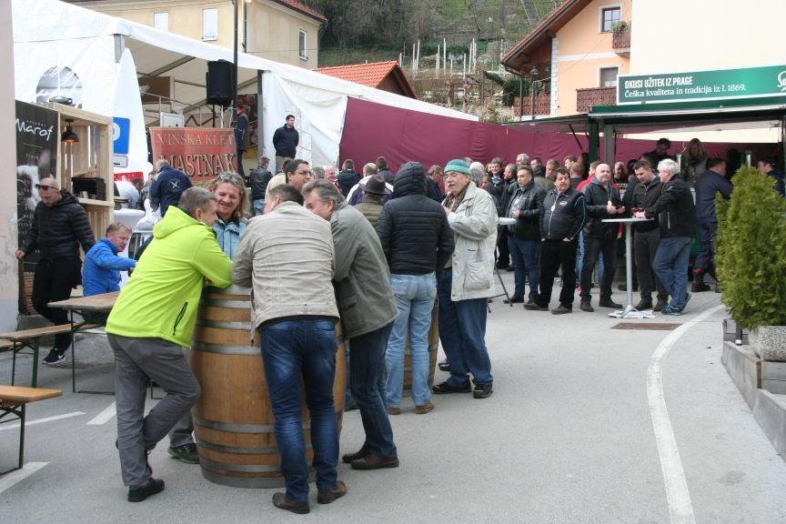 Sevnica's salami festival is a men only affair