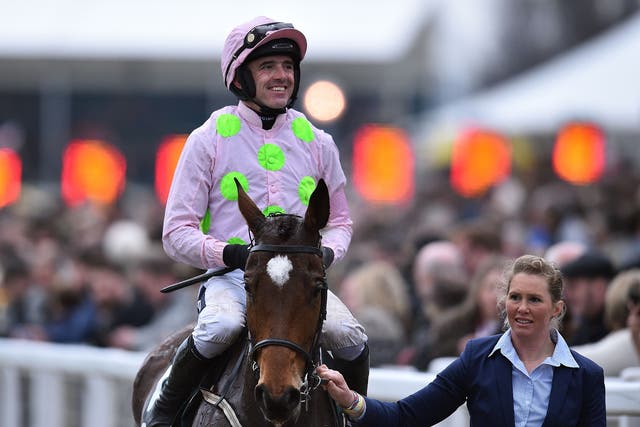 Ruby Walsh put two days of misfortune behind him to claim four wins on Thursday