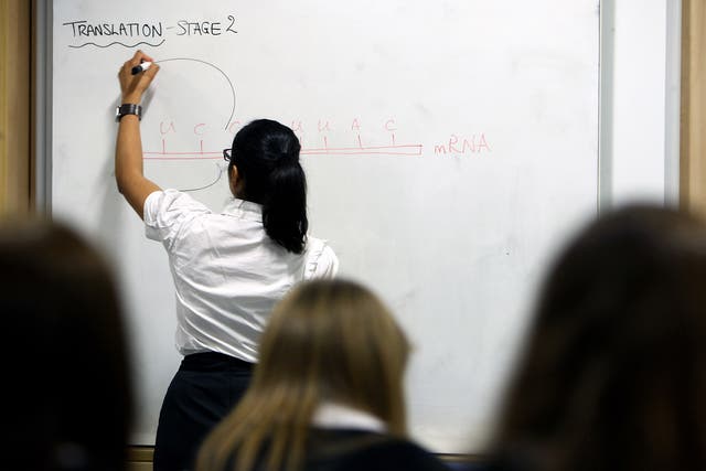 77 per cent of young teachers said that their morale had declined since they had started teaching