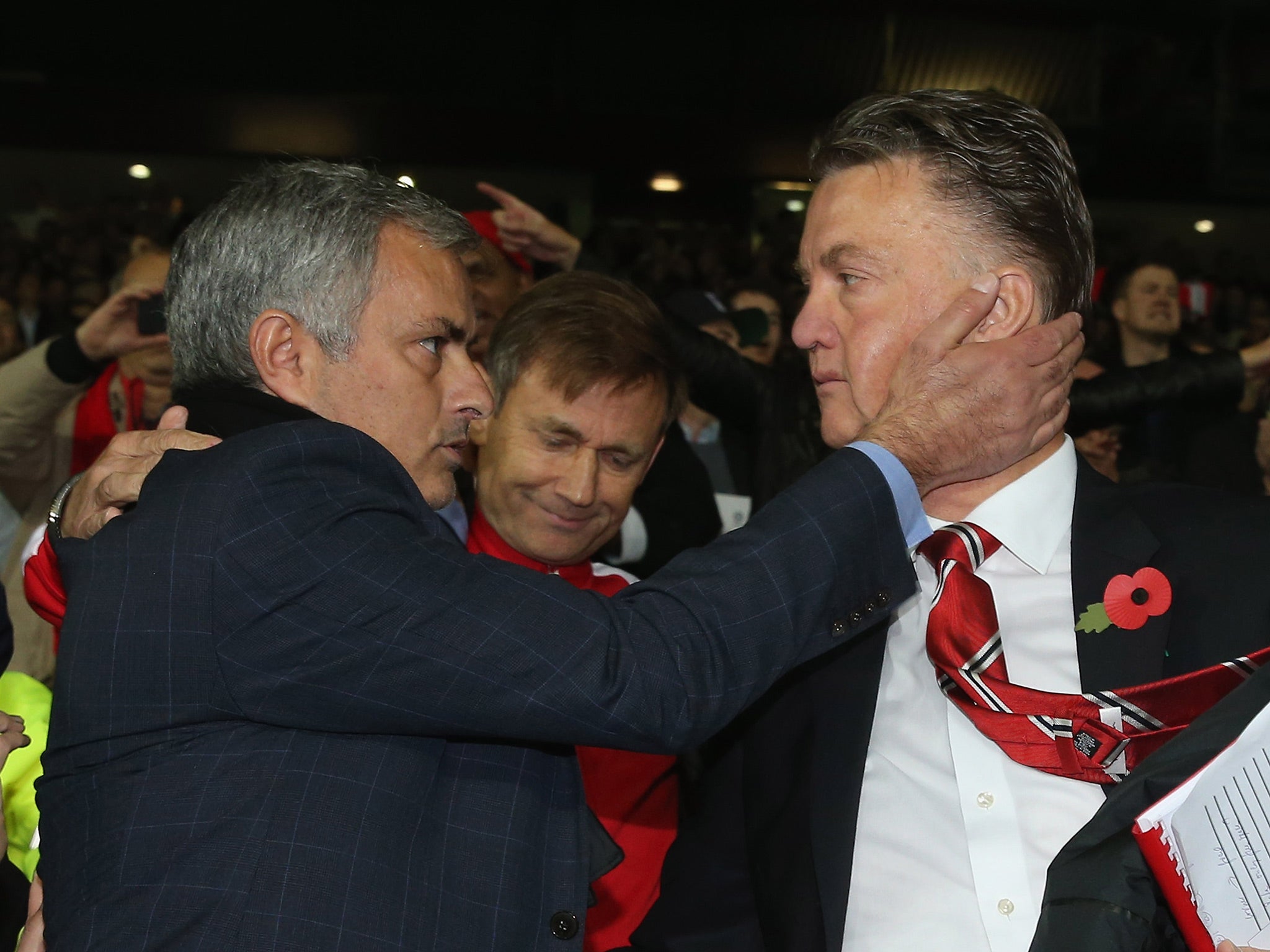 Jose Mourinho considers Louis van Gaal to be a friend and one-time mentor