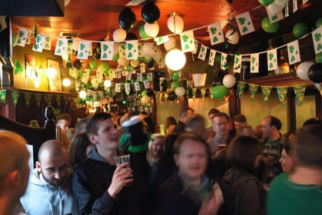 St Patrick's Day at Jinty McGinty's: You could almost be in Ireland