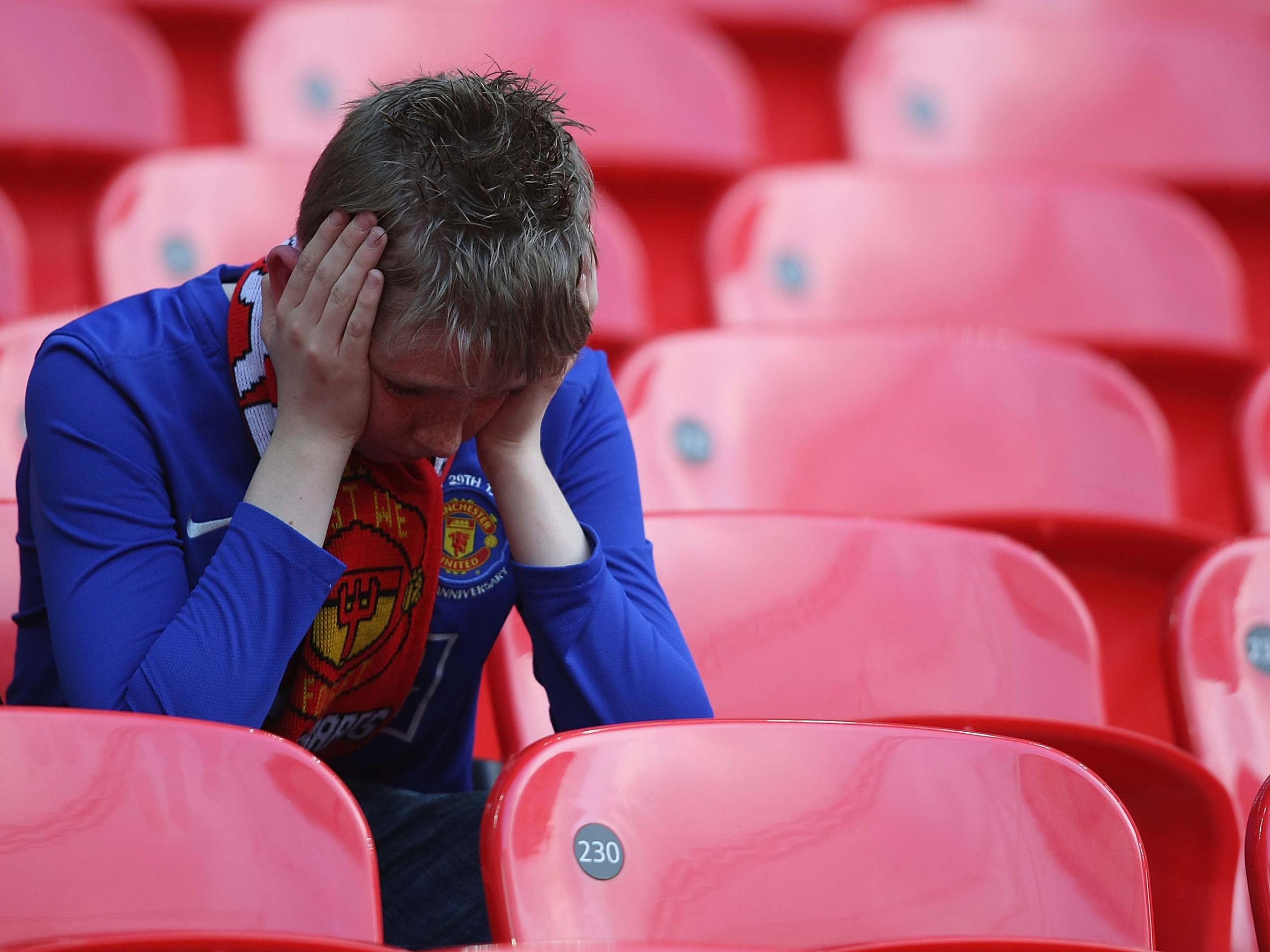 The vast majority of United's season ticket holders will miss out on the game