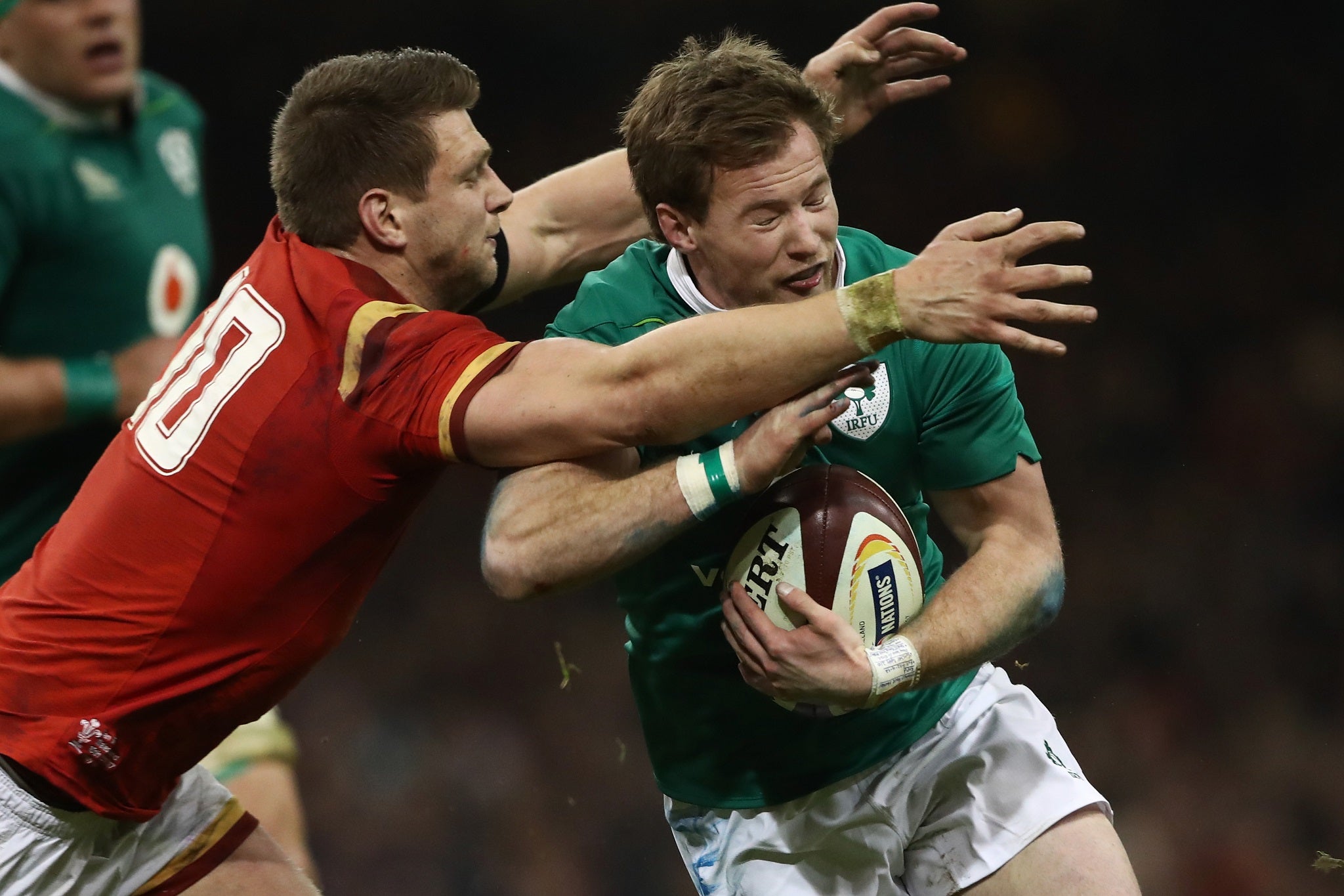 Marmion displayed his talents in the defeat by Wales